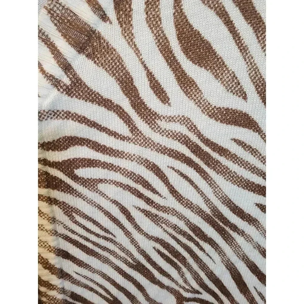 Birdy & Grace Zebra Zip Up Cardigan M - Picture 4 of 5